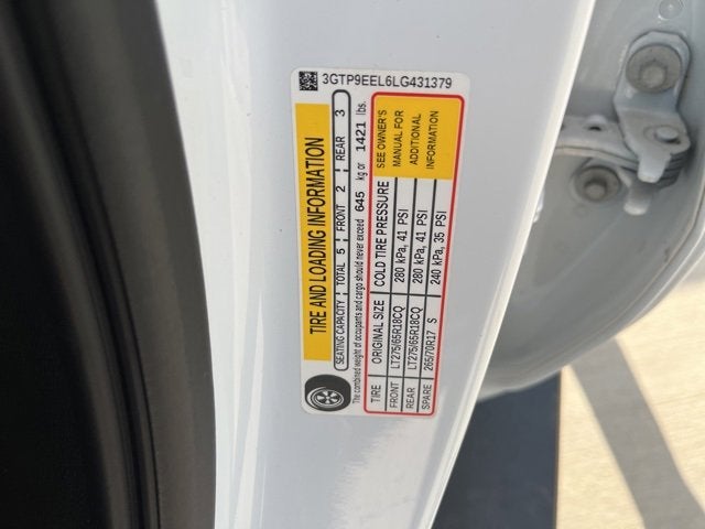 2020 GMC Sierra 1500 AT4