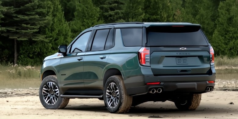 2025 Chevy Suburban rearview