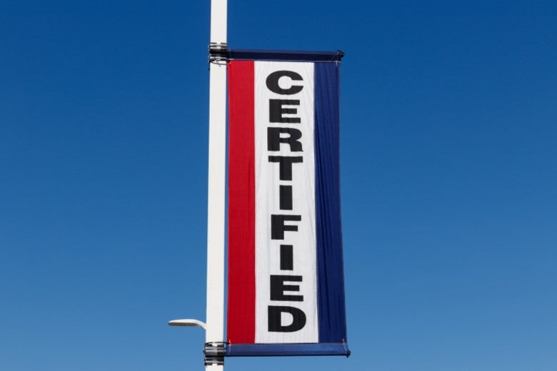 Certified Pre-owned Banner