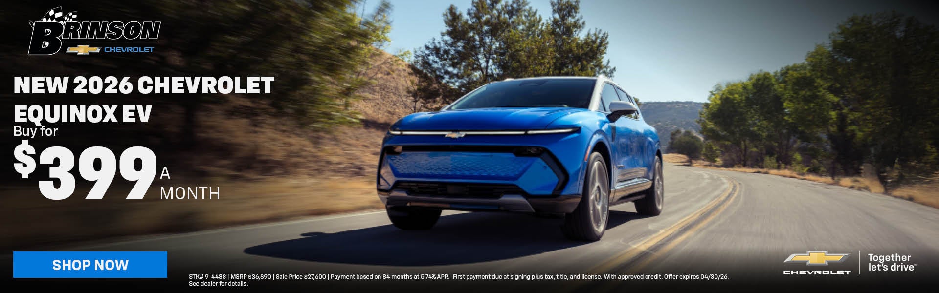 NEW 2026 CHEVROLET EQUINOX EV