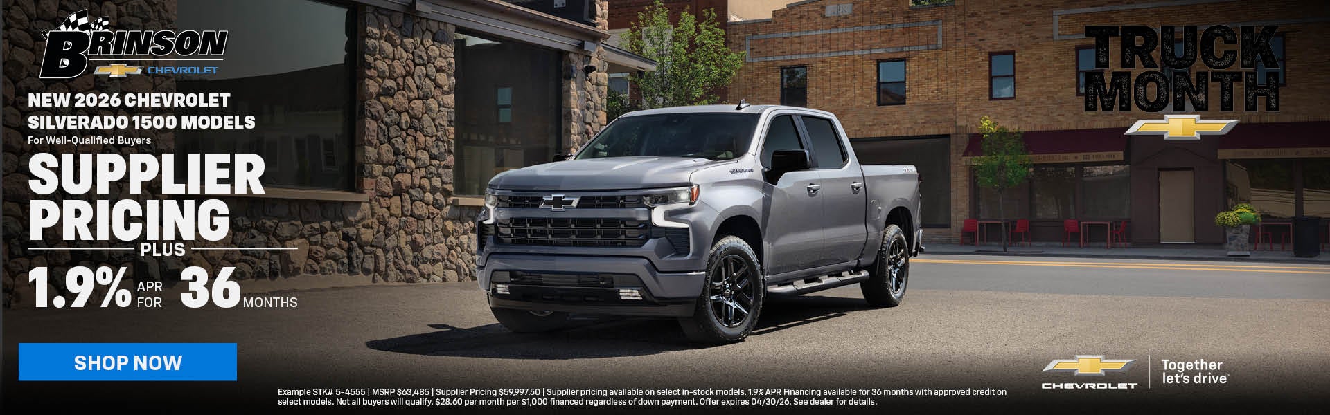 NEW 2026 CHEVROLET SILVERADO 1500 MODELS