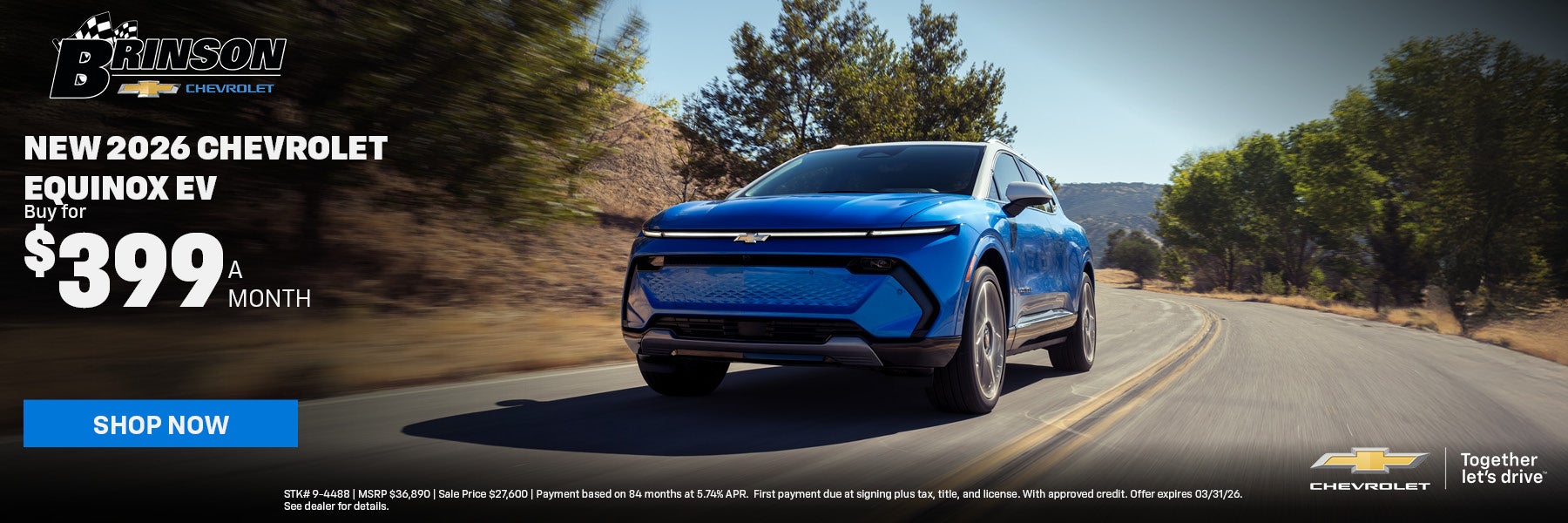 NEW 2026 CHEVROLET EQUINOX EV 