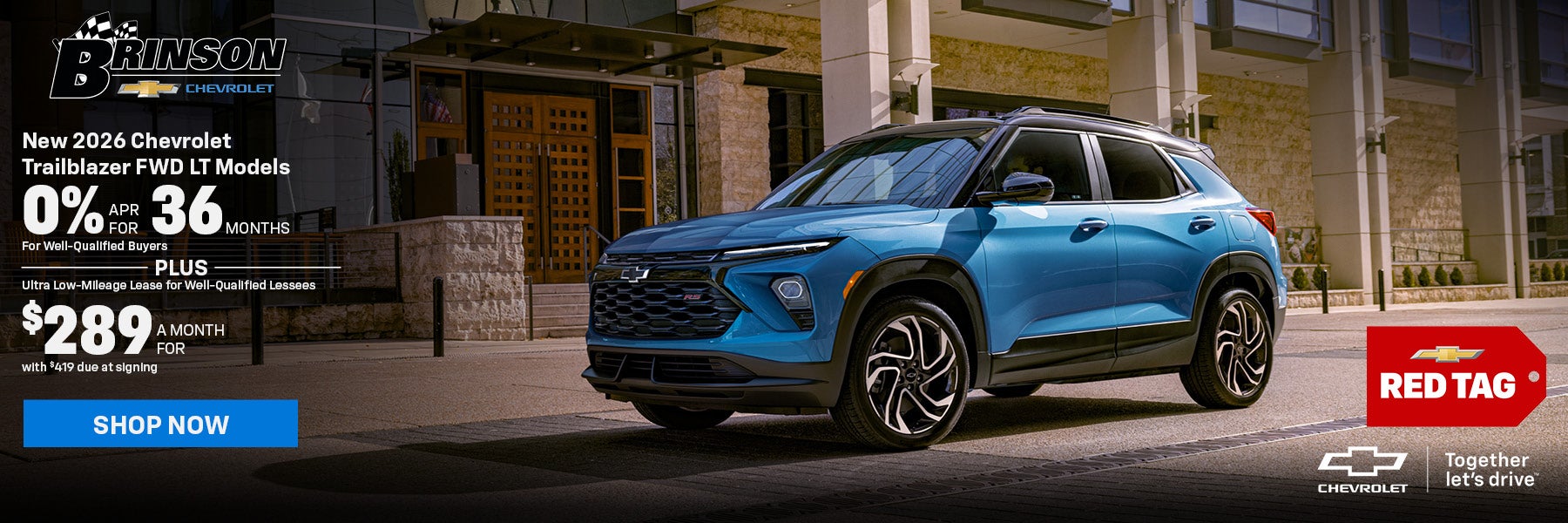 New 2026 Chevrolet Trailblazer FWD LT models